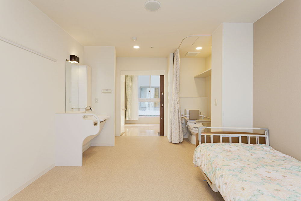 全個室ユニット型でプライバシーを守り、快適な空間でお過ごしいただけます